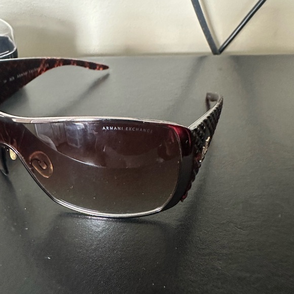 Armani Exchange Dark Brown Sunglasses - Picture 3 of 6